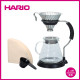 【HARIO】V60金屬濾杯支架咖啡壺組/VAS-8006-HSV / V60手沖/ V60濾杯/ 咖啡套組/ V60咖啡壺 (贈星戰馬克杯)